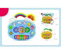 PEBBLE HUG 1 x Rainbow Piano for Kids and Boys, Baby Musical Toy with Sounds, Educational Toys with Music and Light Toy, Games for Kids Christmas, Indoor Outdoor Party Games Toys