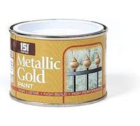 PEBBLE HUG 180ml Metallic Gold Paint Glossy Finish 151 Coatings Golden Paint Tin for Interior and Exterior Decoration, Hard Drying, Hard Built, Easy To Use