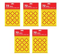 PEBBLE HUG 8 Shot Ring Caps, Refill Pack for Toy Cap G-u-n-s, Safe & Reliable Kids Toy Ammunition for Pretend Play, Role-Playing & Action Toys, 504 Shots (63 Rings) (5)