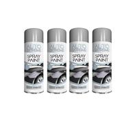 PEBBLE HUG All Purpose Spray Paint, Grey Primer Aerosol Paint, Ideal and Perfect Finish for Cars, Bikes, Vans, Metal and Wood, Quick Drying, 250ml (4 Pcs)