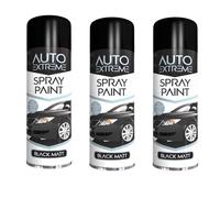 PEBBLE HUG All Purpose Spray Paint, Matt Gloss Aerosol Paint, Ideal and Perfect Finish for Cars, Bikes, Vans, Metal and Wood, Quick Drying, 250ml (3 Pcs)
