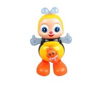 PEBBLE HUG Dancing Happy Bee Toy Figure - Grooving Movements, Flashing Lights, And Musical Magic For Ages 3+, Multi-Coloured Delight For Boys And Girls