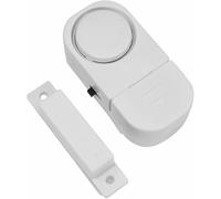 PEBBLE HUG Door Alarm Sensor, Mini Window Alarm Sensors, Door Sensor Alarm for Home and Office, Wireless Burglar Alarm, Security System Loud and Clear (6 Pcs)
