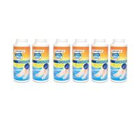 PEBBLE HUG Foot Powder, Odour Eliminator Talc for Heels, Soothes Refreshes Eliminates Odour Soft Feet, Stinky Feet Freshener Talc, Odour Remover (Pack of 6)