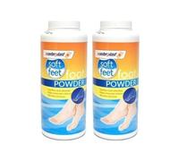 PEBBLE HUG Foot Powder, Odour Eliminator Talc for Heels, Soothes Refreshes Eliminates Odour Soft Feet, Stinky Feet Freshener Talc, Odour Remover (Pack of 2)