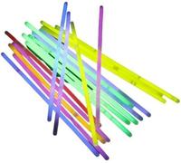 PEBBLE HUG Glow Sticks Bracelets Necklaces Party Favors Neon Colour, Connector, Glow-In-The-Dark Light-Up, Wristbands Toys for Adult and Kids