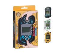PEBBLE HUG Handheld Brick Game Console, Classic Retro LCD, Portable Puzzle Arcade Toy, Multiple Game Modes, Battery Operated Mini Game, Random Color
