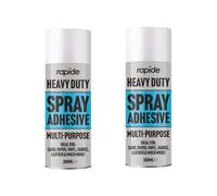 PEBBLE HUG Heavy Duty Glue Spray Adhesive - Your Ultimate Solution For Bonding Card, Paper, Carpet, Leather, Vinyl And Fabric, Easy Application, Effortless (Pack of 2)