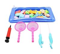 PEBBLE HUG Magnet Fishing Game, Hand-Eye Coordination, Fine Motor Skills, Lightweight & Portable Design, Promoting Imaginative Play, Magnetic Fishing Rod