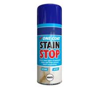 PEBBLE HUG One Coat Stain Stop White Spray Paint, 400ml