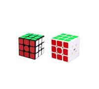 PEBBLE HUG Speed Cube Twist Brain Teaser Toy, Fun Magical Puzzle Game, Anti-Stick Design, Compact, Random Colour Will Be Sent, Creative Educational Gift Kid/Adult, (2PCS)