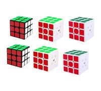 PEBBLE HUG Speed Cube Twist Brain Teaser Toy, Fun Magical Puzzle Game, Anti-Stick Design, Compact, Random Colour Will Be Sent, Creative Educational Gift Kid/Adult, (5PCS)