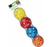 PEBBLE HUG Tough Durable Rigid Plastic Play Balls for Dogs, Cat, Puppies, Pet, Toy Safe Chew Teething, and Interactive Toy for Relieving Anxiety and Boredom 4 x 7 cm (Pack of 1)