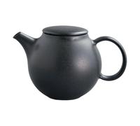 Pebble Porcelain Teapot - 500ml Black one size