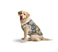 Pebble Stoneprint Large Vest For Pets Apparel T-Shirt Breathable Lightweight Sleeveless Tank Top
