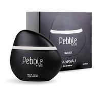 Pebble Style 100ml Eau De Parfum by Maryaj Perfume for Men | Fresh Woody Spicy Aftershave with Bergamot, Cinnamon, Nutmeg, Saffron, sandalwood & Vanilla Scent