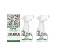 Pebbleglue - Water-Based Stone & Pebble Binder, Waterbased Binder for Gravel Stones And Mulch On Pots, Borders, Patios & Garden Paths For Gardens, Paths & Landscaping (2Pc)