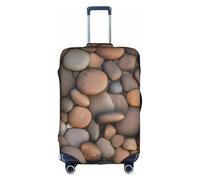 Pebbles in The Beach Suitcase Covers S Scratch Proof and Dust Proof with Personalized Design for Travel Business and Outdoor Use