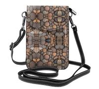 Pebbles in the beach This lightweight, unisex flap crossbody bag frees up your hands and is suitable for travel, holidays, and everyday use.
