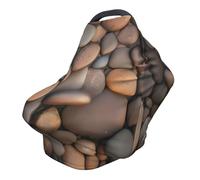 Pebbles in The beach Versatile full-print Stroller Chair Cover/Nursing Cover, specially designed for your baby