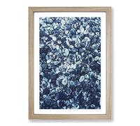Pebbles on The Beach Framed Print | A2 Oak Framed Wall Art | Ready to Hang | Modern Beach Picture | Living Room Bedroom Lounge Office