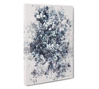 Pebbles on the Beach Watercolour Canvas Print | Gallery Wrapped 30mm Frame Wall Art | 30x20 inches | Ready to Hang | Coastal Seascape Picture | Living Room Bedroom Lounge Office