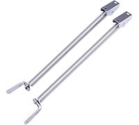 Pebbly Beach 2 Pack Boat Hatch Spring Support, Stainless Steel Hatch Spring Holder, 8-1/4" Hatch Lid Support Spring Adjuster for Yacht, Lighter Door, Cabinet Doors, Window, Hatch, RV, Camper