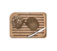 Pebbly Bread Board, Bamboo, beige, 25 x 35 x 2,5 cm