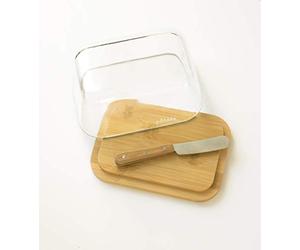 Pebbly - Butter Dish and Spreader Set