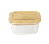 Pebbly PKV, Bamboo Silicone, Transparent/, Boîte carrée 520ml