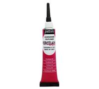 Pebeo 036-003 20ml Porcelaine 150 China Paint Cloisonne 20ml - Tourmaline Red,Tourmaline Red-Single piece