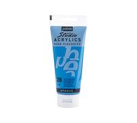 PEBEO 100 ml Studio Acrylic Paint, Cerulean Blue
