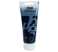 PEBEO 100 ml Studio Acrylic Paint, Payne's Grey, 831-040
