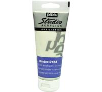 Pebeo 100 ml Studio Acrylics Auxiliaries Bindex, Dyna green