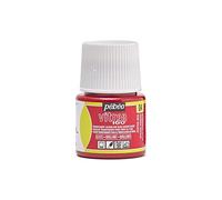 PEBEO 111004 - Transparent Glass Paint Vitrea 160°C - Pepper Red - 45 ML