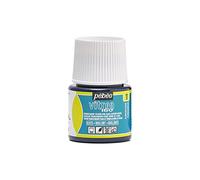 PEBEO 111011 - Transparent Glass Paint Vitrea 160°C - Turquoise - 45 ML