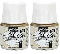 PEBEO 167020 45 ml fantasy Moon, Pearl, white (Pack of 2)