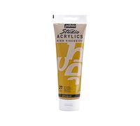 PEBEO 169-027 250 ml Studio Acrylic Paint, Yellow Ochre