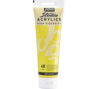 Pébéo 169-048 - Studio Acrylics 250 ml (Pack of 1), Opaque Primary Yellow