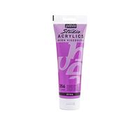 Pébéo 169356 - Studio Acrylics Fine Acrylic - Acrylic Paint - Iridescent Acrylic - Iridescent Violet-Blue, 250 ml