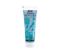 Pébéo 169357 - Studio Acrylics Fine Acrylic - Acrylic Paint - Iridescent Acrylic - Iridescent Blue-Green, 250 ml