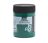 PEBEO 171042 500 ml Studio Acrylic Paint, Phtalocyanine Green