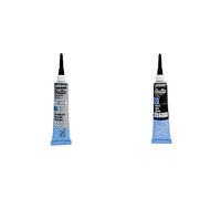 PEBEO 20 ml Setasilk Silk Painting Colourless Water Based Gutta Tube, Transparent & 20 ml Setasilk Silk Painting Water Based Gutta Tube, Black