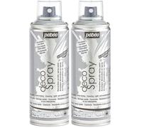 PEBEO 200ml Decospray, Glossy Grey (Pack of 2)