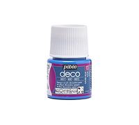 PEBEO 204113 45ml Deco Matt, Acrylic, Azure Blue, 7 x 4.5 x 4.5 cm