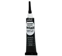 Pebeo 20ml Porcelaine 150 China Paint Cloisonne 20ml - Anthracite Black,Anthracite Black