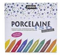 PEBEO 21010 Porcelaine 150, Fine Tip Assorted Colors, One Size