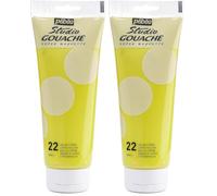 PEBEO 220 ml Studio Gouache, Lemon Yellow (Pack of 2)