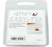 Pebeo 24 Piece Suspension Claws, Red