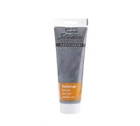 Pebeo 250 ml Studio Acrylics Auxiliaries Sand Texture Gel Tube, Black, 525022